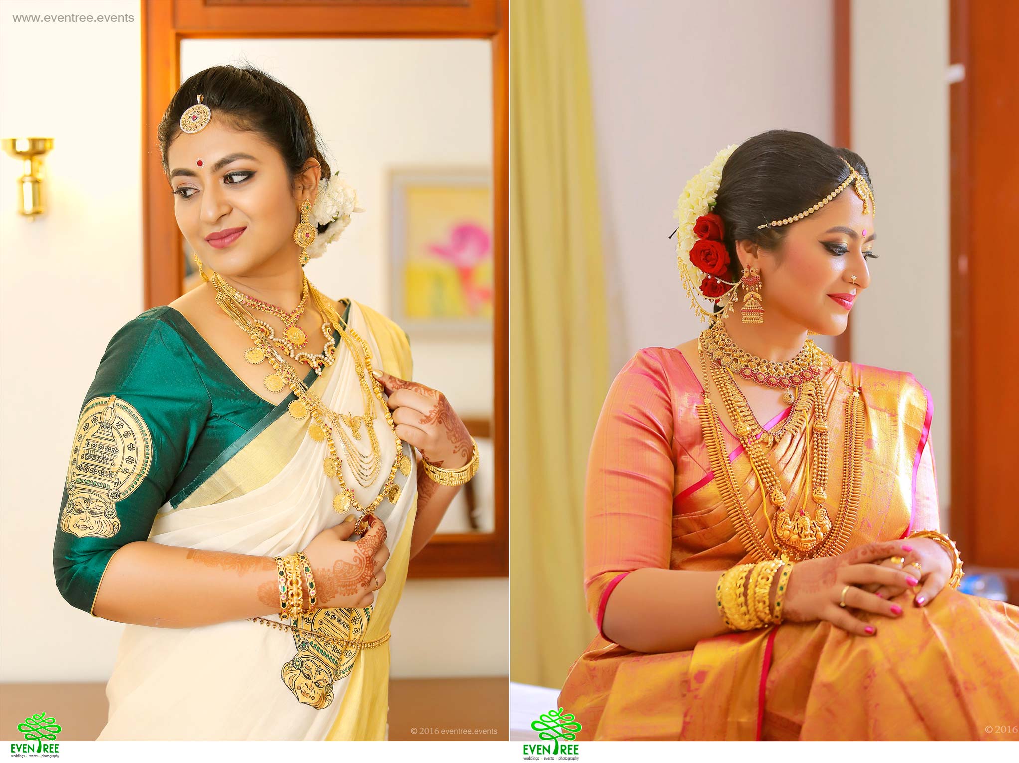 kerala traditional wedding dress